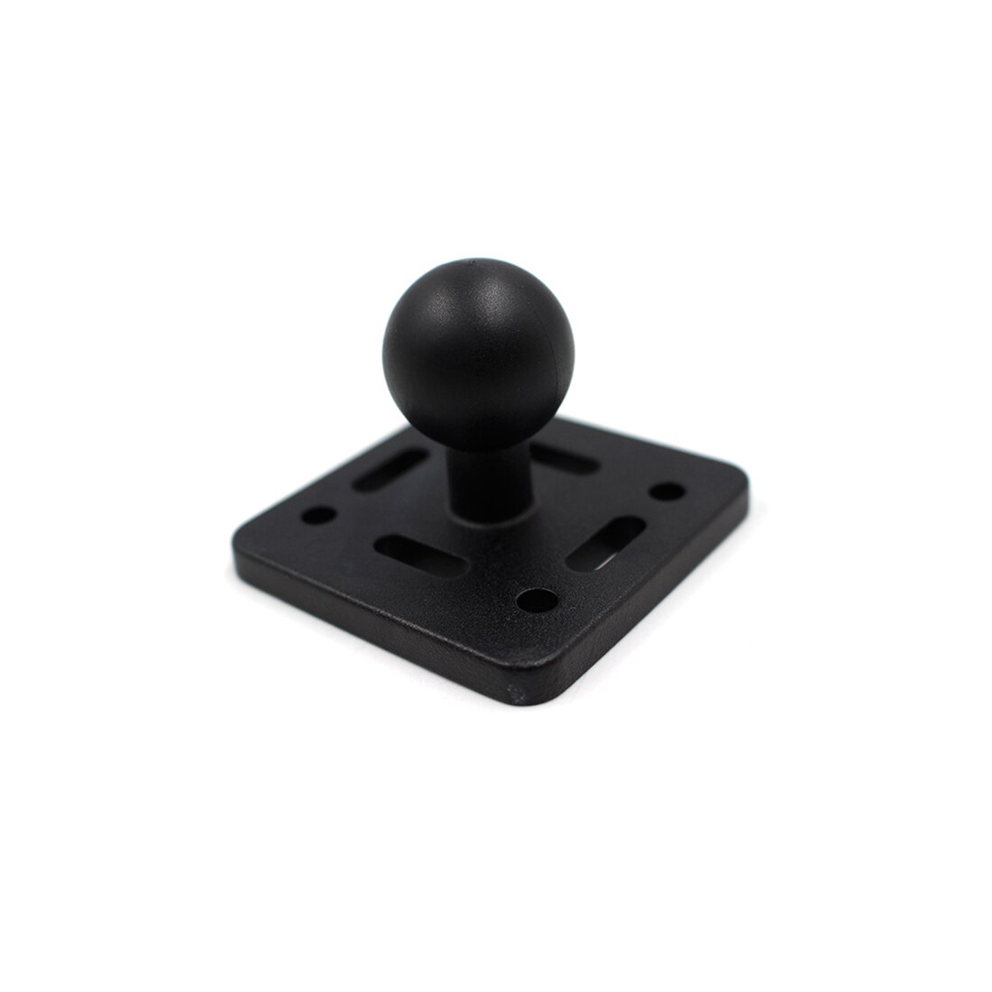 Moto rond carré Base de montage en aluminium caoutchouc 1 pouce trépied rotule pour Gopro pour Ram supports pour Garmin DSLR caméra: Square B