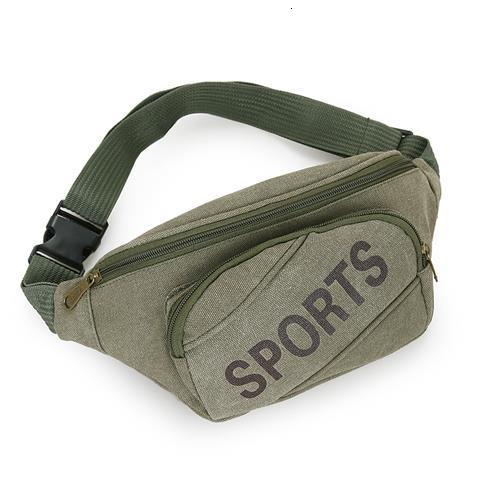 Colorful Waist bag Waterproof Travel Fanny Pack Mobile Phone Waist Pack Belt Shoulder Bags crossbody bags for men and women: Alphabet green