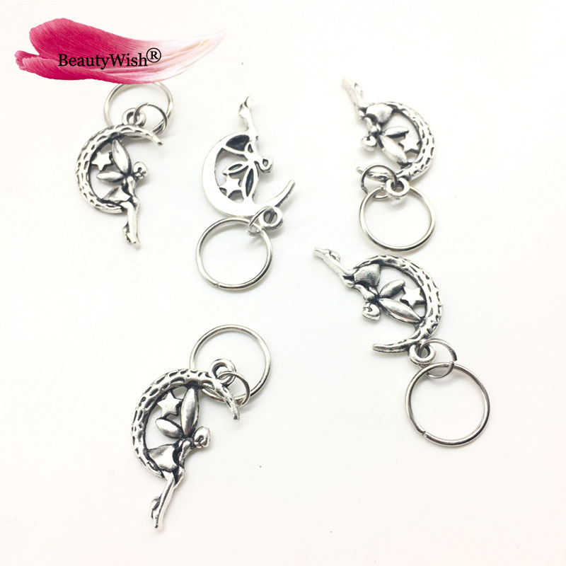 Haar Kralen Voor Vrouwen 5 Stuks Per Lot Zilver Goud Haar Vlecht Dreadlocks Kralen Leaf 12Mm Gat Haar Manchetten dread Tube Charm