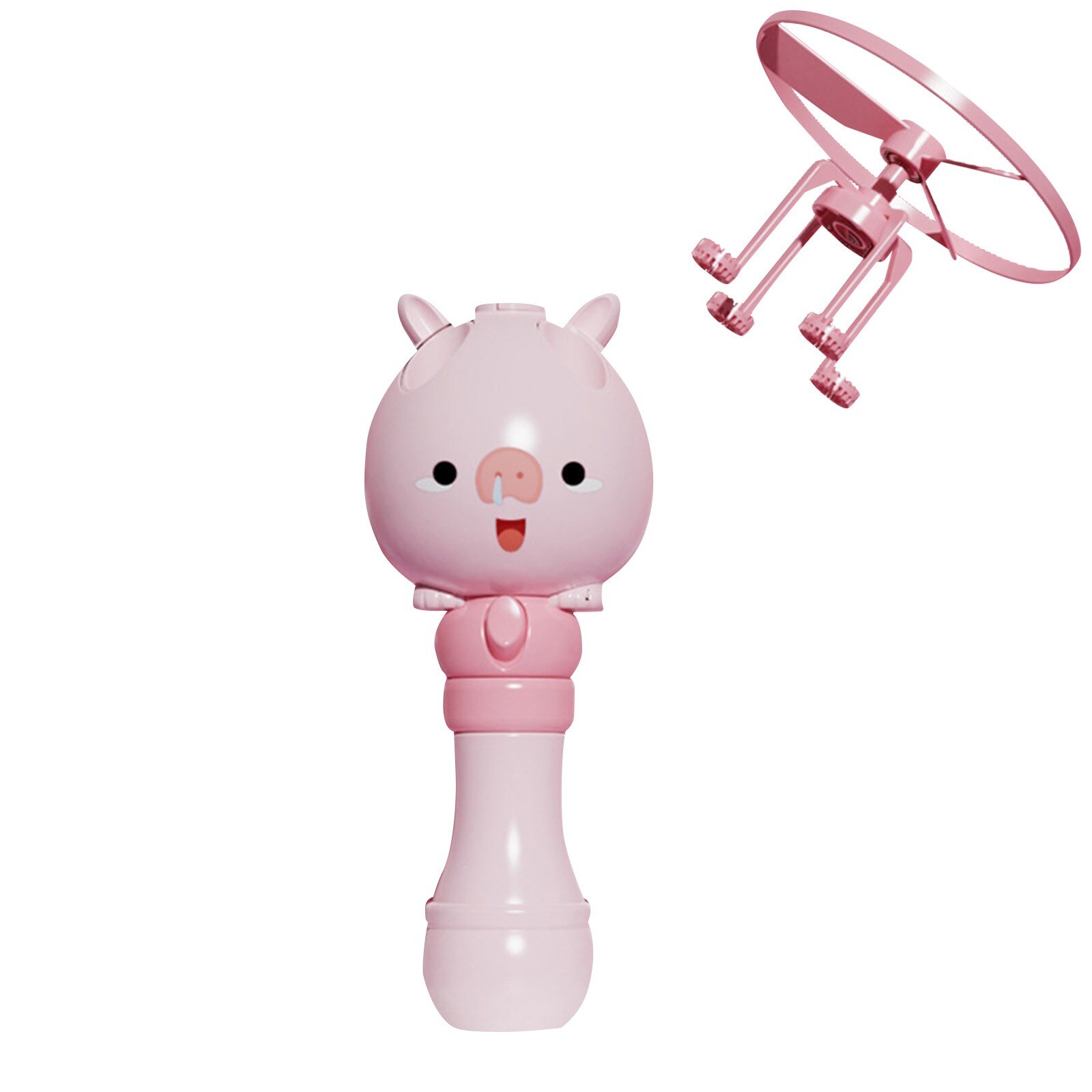 Bamboe Dragonfly-Bubble Machine Discovery-Speelgoed Bubble Chopper Antenne Vliegende 80Ml Outdoor Kawaii Aerocraft Bubble Machine