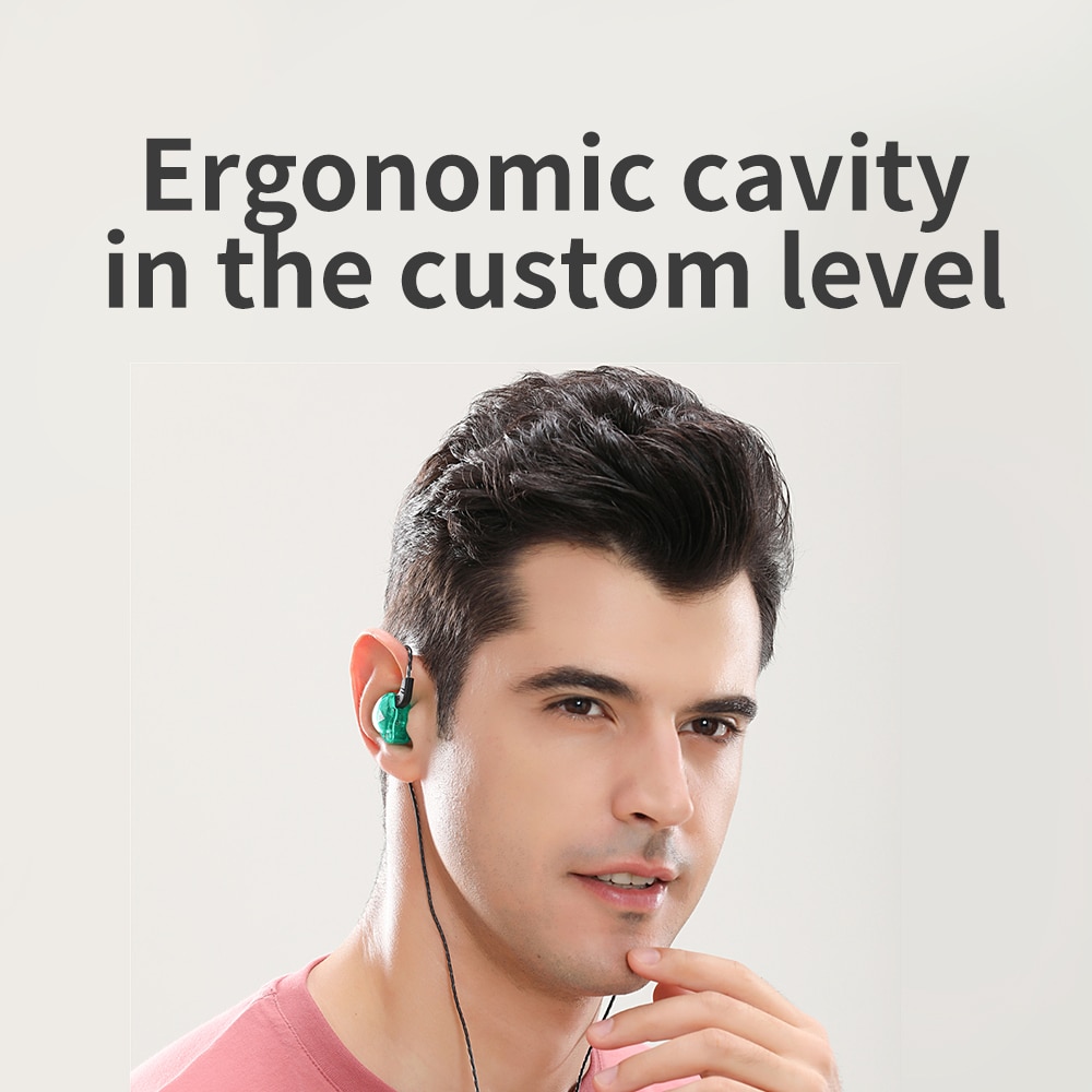 QKZ CK8 Dual Fahrer Kopfhörer Stereo Bass Sport Lauf Headset HIFI Monitor Ohrhörer Freihändiger Mit Mic CK8 CK7 ck5