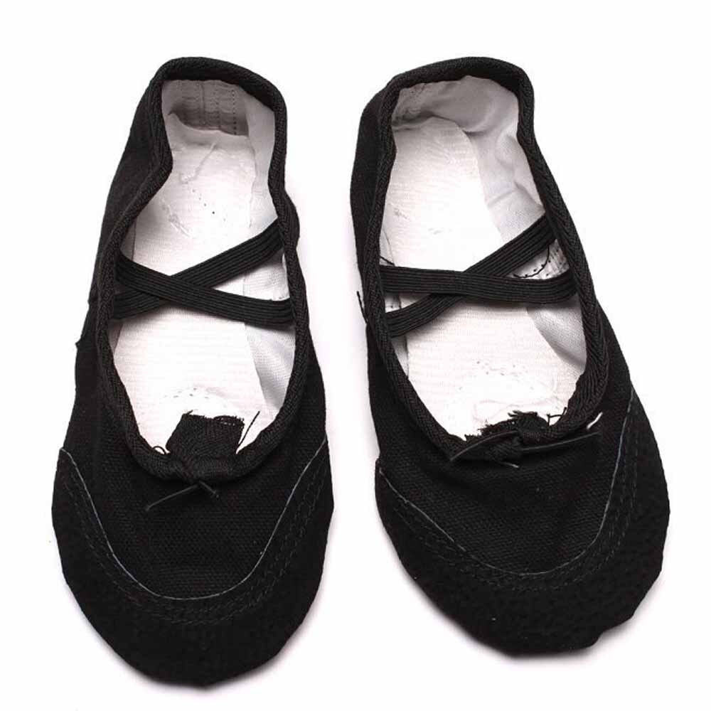Vrouwelijke Volwassen Zachte Dansen Ballet Schoenen Voor Vrouwen Comfortabele Fitness Ademende Canvas Practice Gym Ballet Pointe Dansschoenen