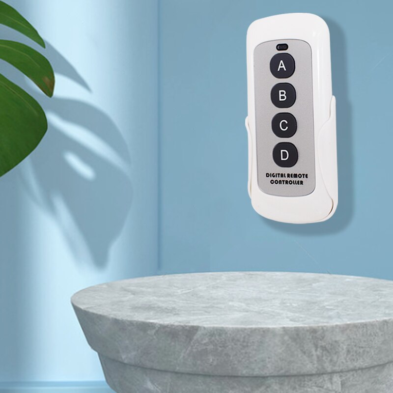 wall-mounted 433mhz gate remote control smart furniture electric curtain motor garage door fixed code garage remote key