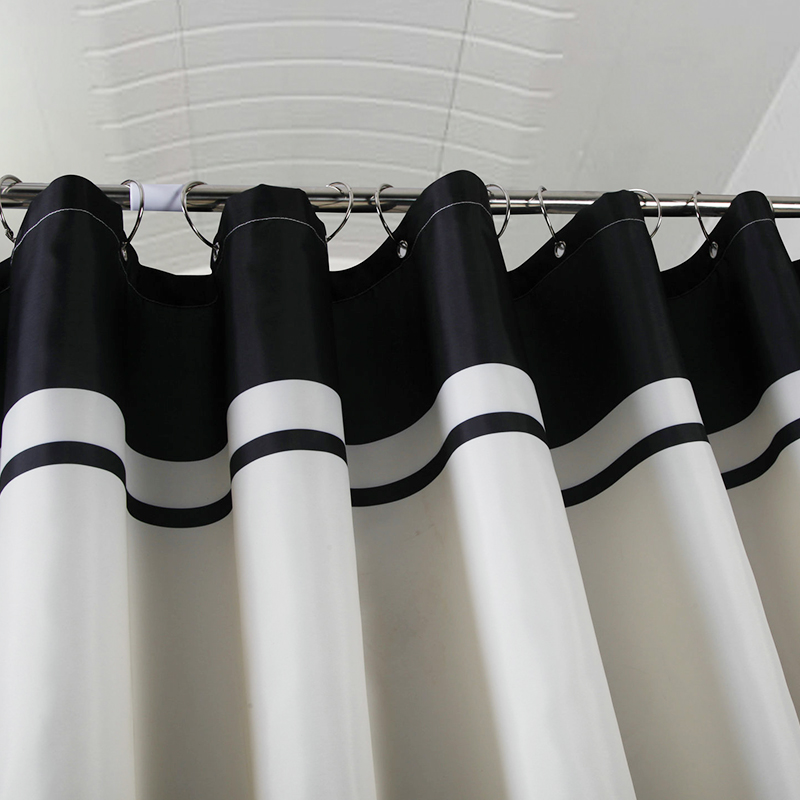 Douchegordijn Waterdicht Polyester Bad Gordijn set Schimmelbestendig Bad Gordijn Thuis Badkamer Decor Met 12 Haken
