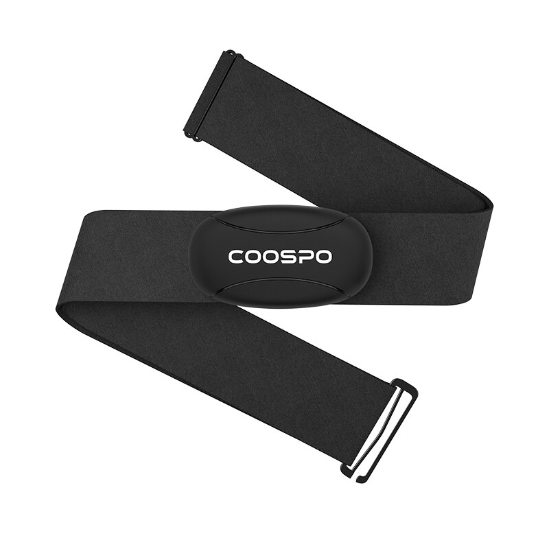 Coospo  h8 brystpulsmålerrem bluetooth 5.0 ant+ utendørs treningssensor  ip67 vanntett for wahoo garmin zwift strava: H8m- b-bk