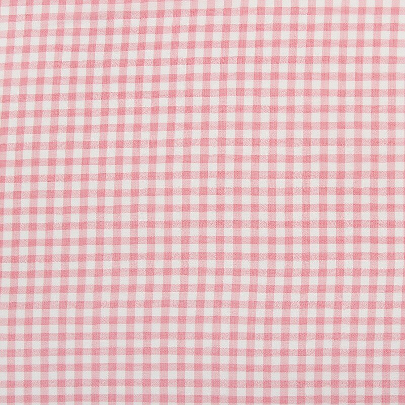150cmX200cm Grau Und Rosa Chiffon Plaid Stoff Für Kleid Hemd Stoff: 2