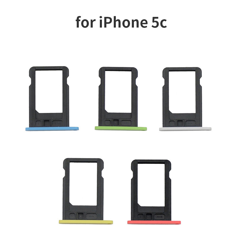 Nano SIM Card Tray Holder For iPhone 5 5c 5s se Replacement SIM Card Holder Adapter Phone Accessor