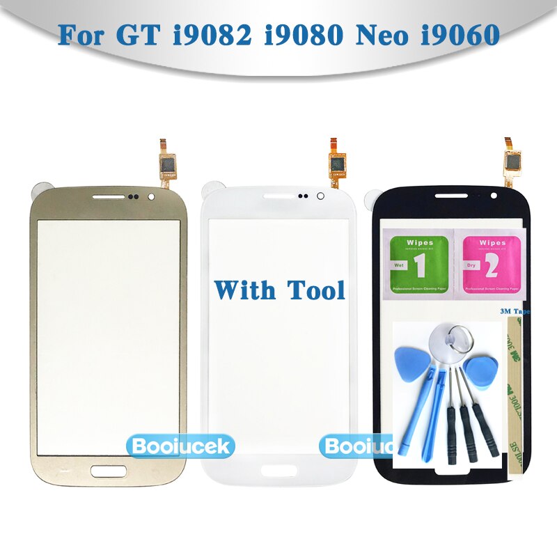 Voor Samsung Galaxy Grand Gt I9082 I9080 Neo I9060 I9062 I9063 Plus I9060i Touch Screen Digitizer Sensor Outer Glas Lens panel
