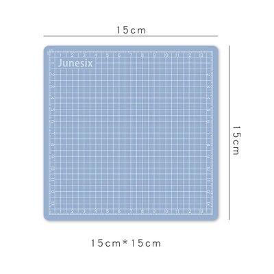 A3 A4 A5 Translucent Cutting Mats Pvc Grid Lines Self Healing Cutting Board Tool Fabric Leather Paper Craft DIY Tools Plate Pad: 15 x 15 CM