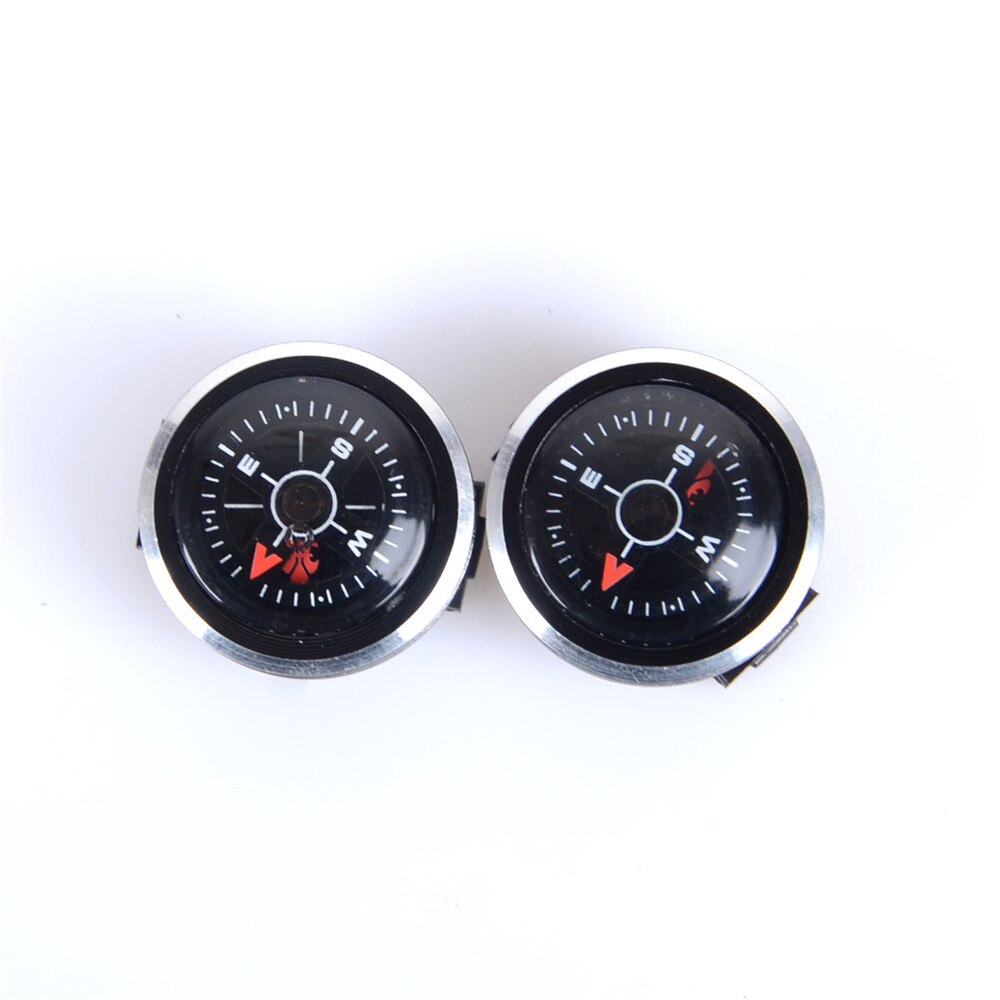 HSEAYM Detachable Watch Compass Car Camping Hiking Pointing Guide Portable Handheld Compasses: 2 PCS