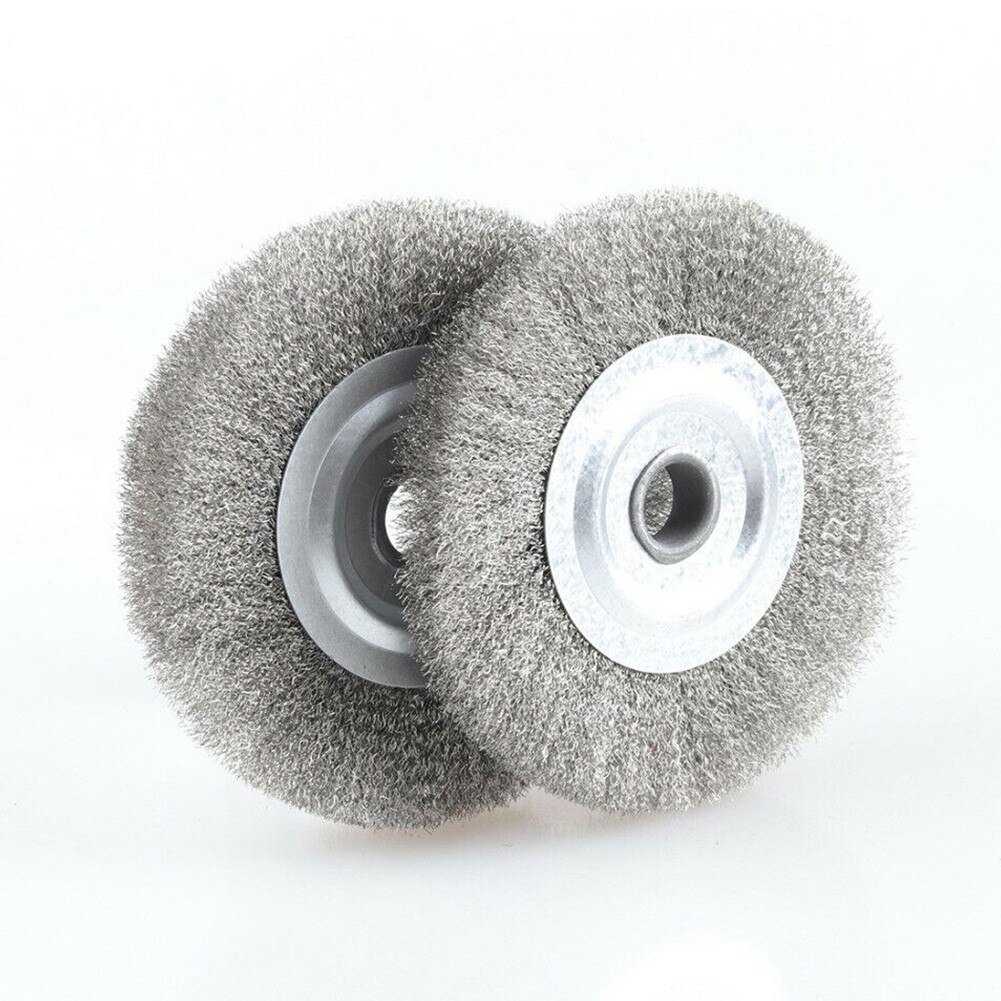 30 Stks Draad Borstels Set, Messing Staal Draad Borstel Polijsten Wielen Volledige kit voor Rotary Tools (Bristles