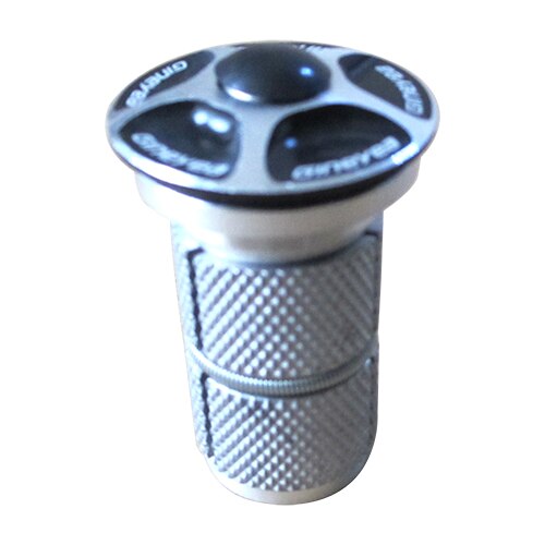 28.6mm 1 1/8" Aluminium Cycling Bike Headset Cap Key Expander Bicycle Headsets Expander Nut Bicycle Accessories 4 Colors: SD17 Black