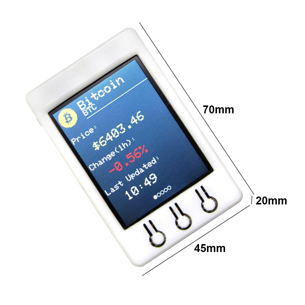 ESP32 Tft Led 2.2Inch 320X240 Scherm Accessoires Voor Arduino Prijs Programma Psram 4M Flash Display Module btc Ticker T-Watcher