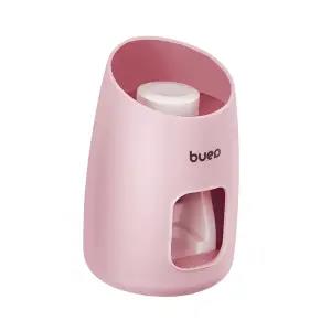 Automatic toothpaste squeezing device set wall hanging free punching toothpaste toothbrush rack toothpaste rack lazy squeeze art: 5