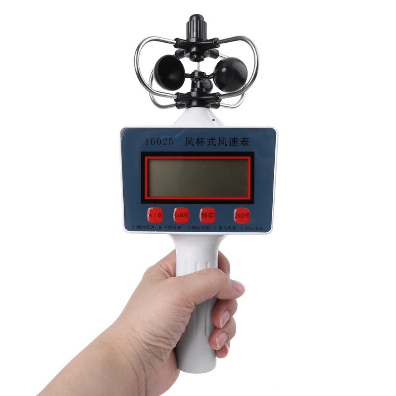 Hand-held Wind Speed Gauge Anemometer Digital Aver... – Grandado