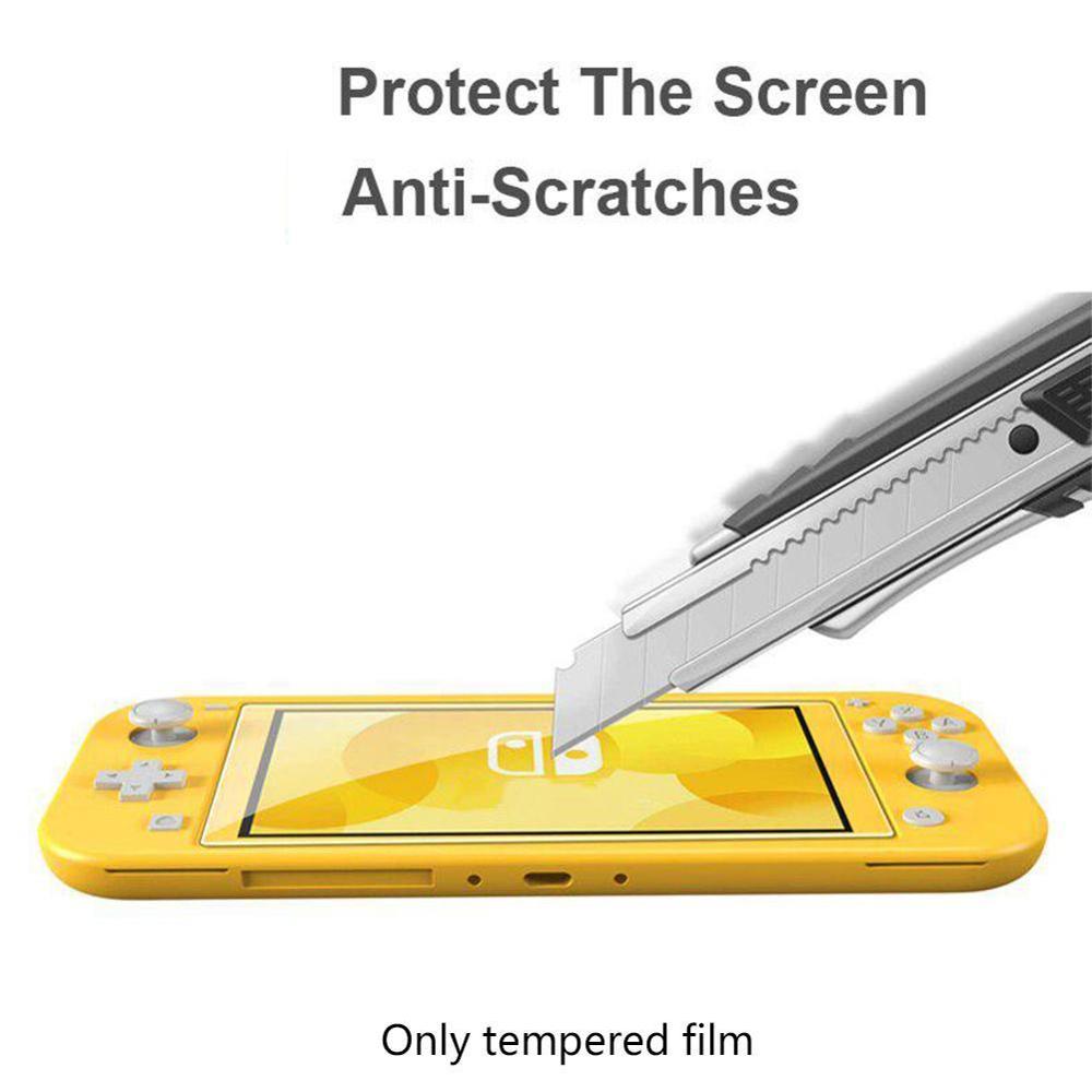 Filme de vidro temperado para nintendo switch lite hd protetor ultra-fino ns protetor para interruptor de toque à prova de explosão lite sc m6u7