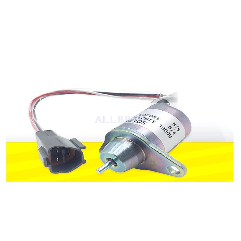 For YANMAR 4TNV94/98 DOOSAN DH DX 60 HYUNDAI 60 Excavator engine flameout solenoid valve flameout switch accessories