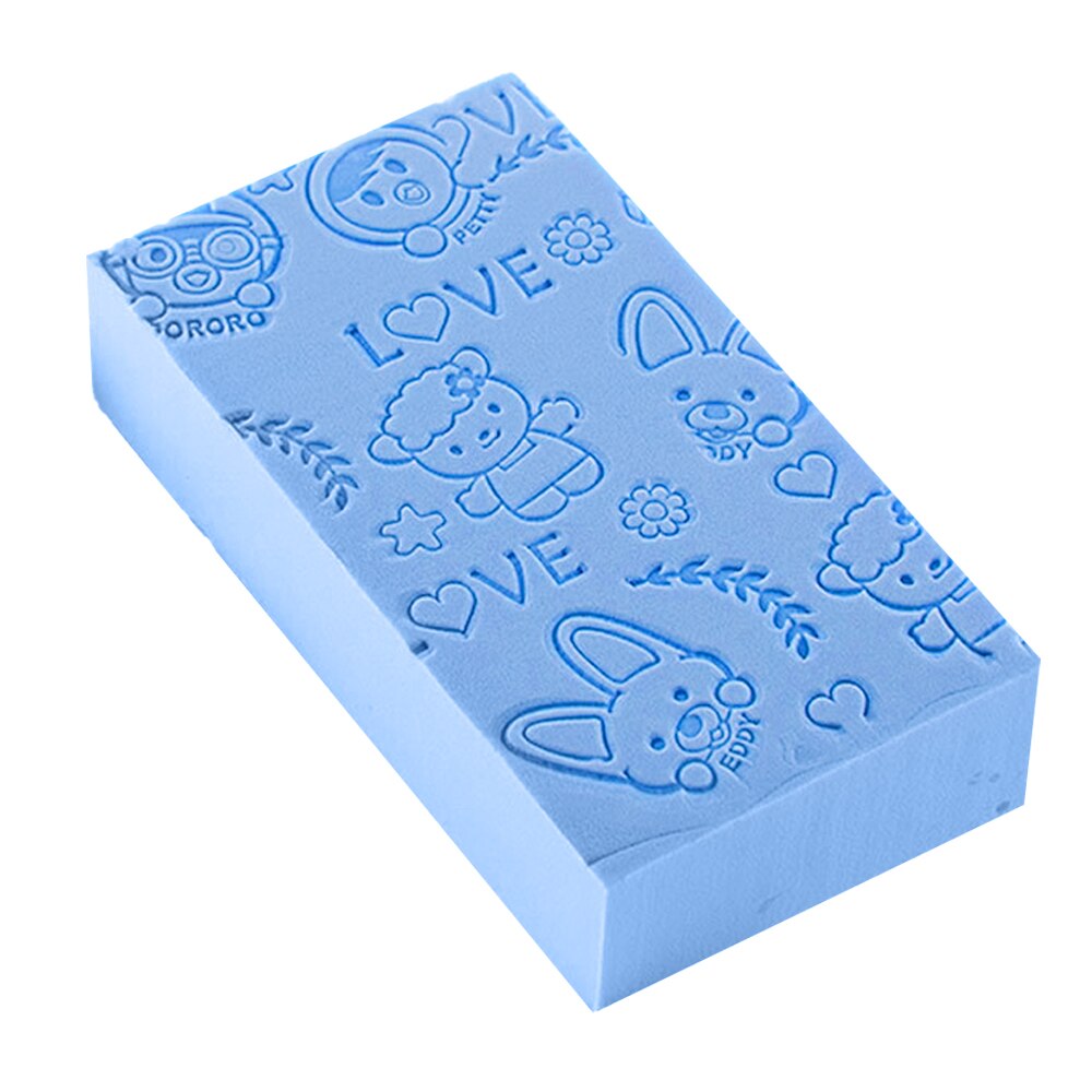 Corps douche frotter Massage éponge rapide moussant bain brosse salle de bain Silicone doux frottement Massage bulle bain éponge brosse: 1