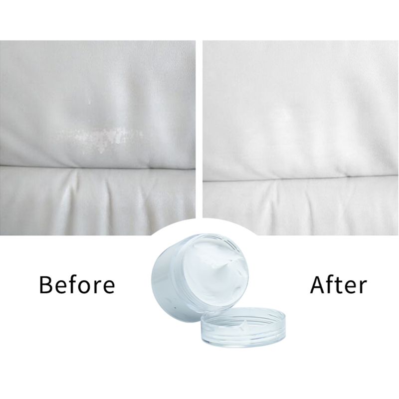 50ml White Leather Paint Shoe Cream Coloring for Bag Leather Dye Repair Leather Sofa Bags Shoes Clothes Shoe Cream Acrylic Paint
