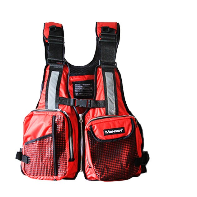 Chaleco salvavidas para pesca, Kayak, con bolsillo: QP2027A