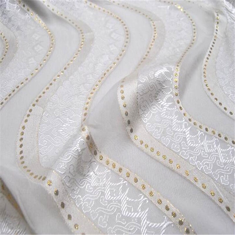 100% Zijde Lurex Metallic Jacquard Stof Zijden Jurk Stof Voor Saree Vrouwen Kledingstuk