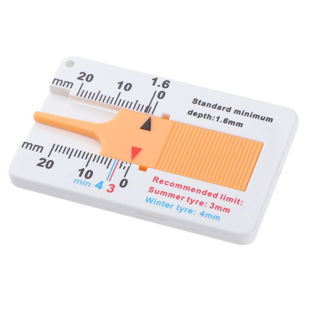 Tyre Tread Depth Gauge Meter Wheel Measurement Tool for Car Truck Motorcycle SUV