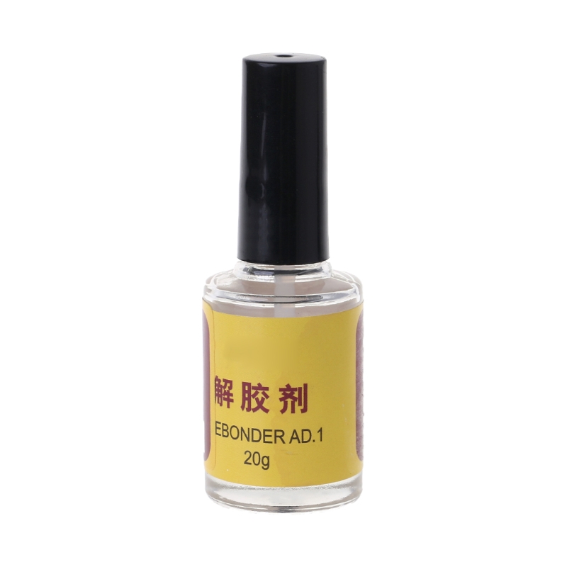 Bouteille de dissolvant de colle adhésive, 20g, pour résine époxy UV