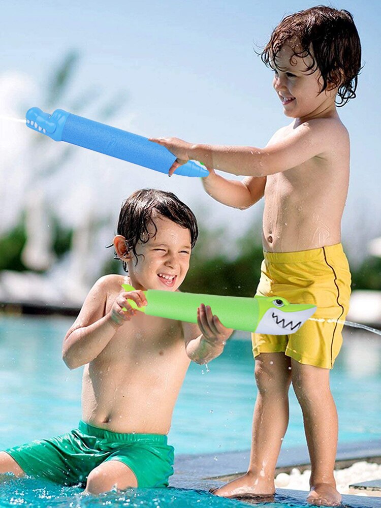 freundlicher Karikatur Ebene wasser sprühen spielzeug EVA Hai ziehen wasser spielzeug freundlicher draussen Strand schwimmen Schwimmbad spielzeug #33