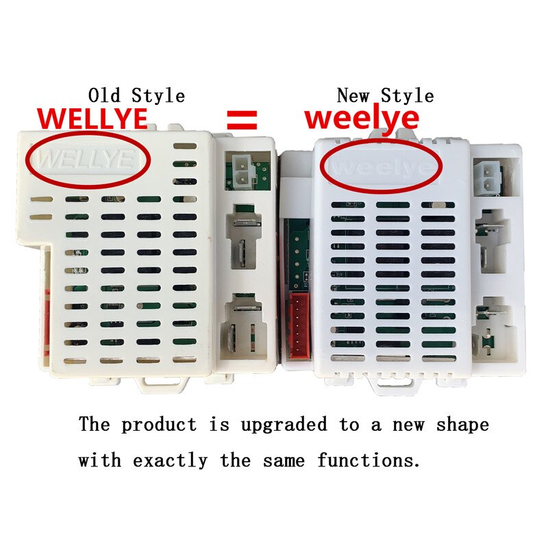 Weelye elektryczny samochód dziecięcy 2.4G odbiornik zdalnego sterowania Bluetooth, Wellye, zabawki do jeżdżenia RX23 RX37 RX18 RX7 RX41