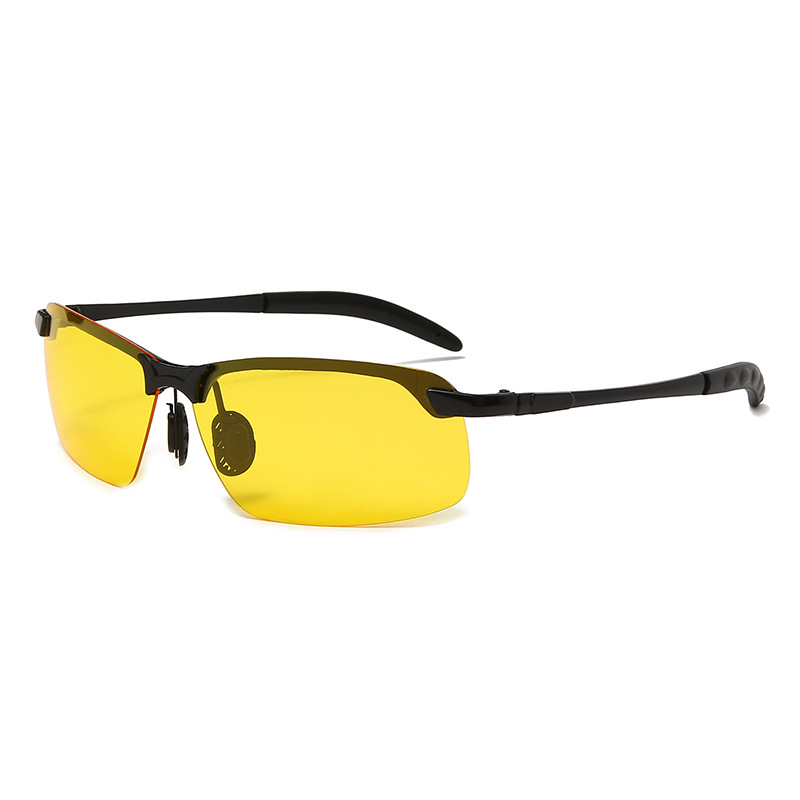 Cycling Polarized Glasses Men's Sunglasses Road Cycling Cycling Glasses Mountain Bike Protective Goggles Cycling Accessories: Yellow