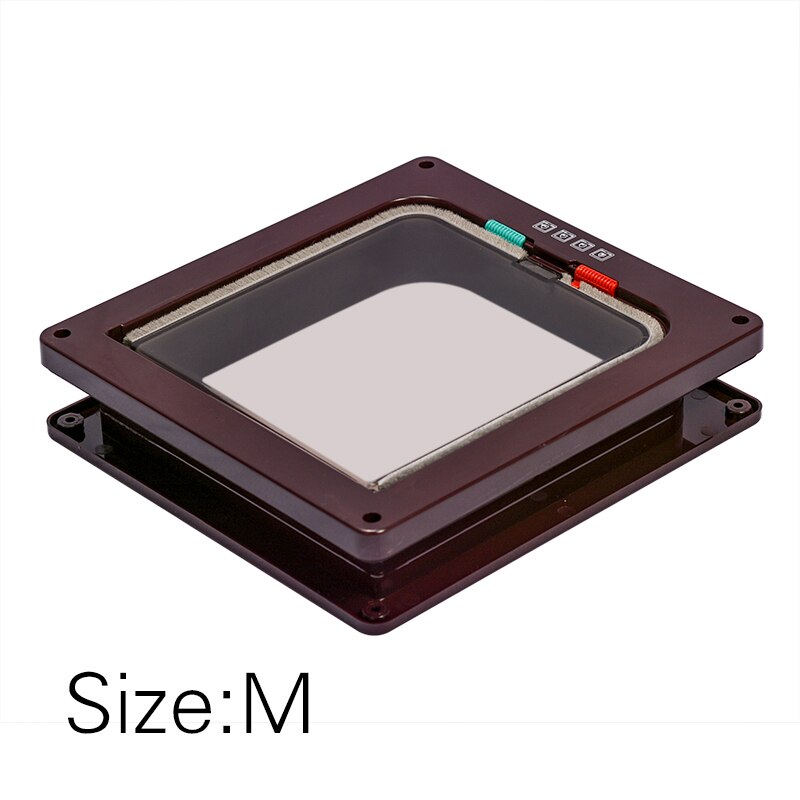 Intelligente Controle 4 Manier Veilig Kat Gate Deuren Abs Dier Kleine Pet Kat Hond Deur Dierbenodigdheden Flap Deur Huisdier kitten Deur Benodigdheden