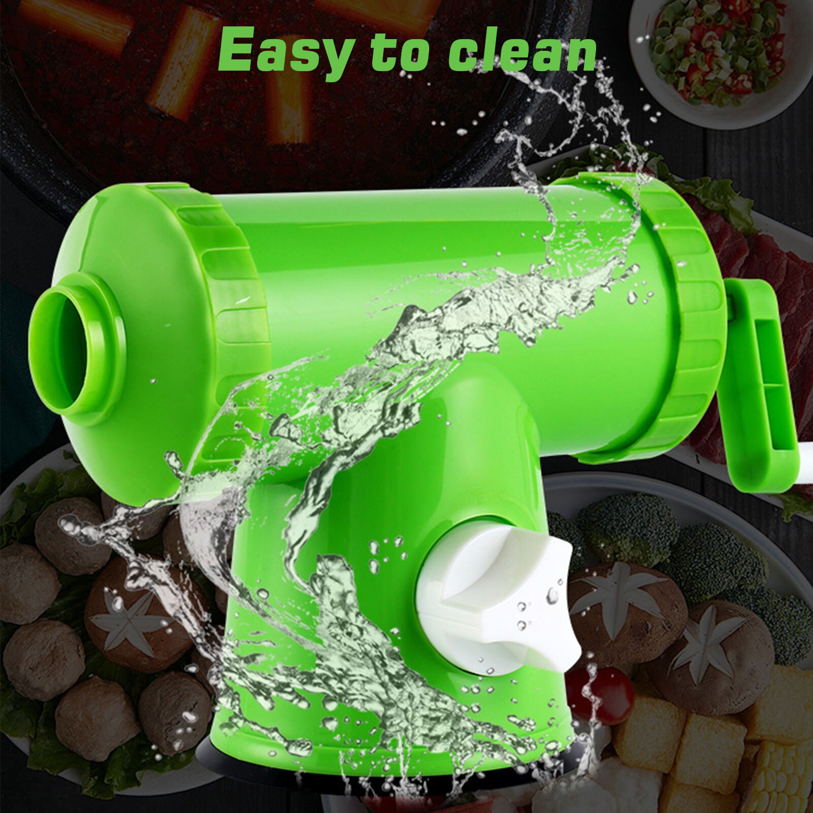 Kitchen Manual Sausage Maker Hand Operated Meat Stuffer Filler