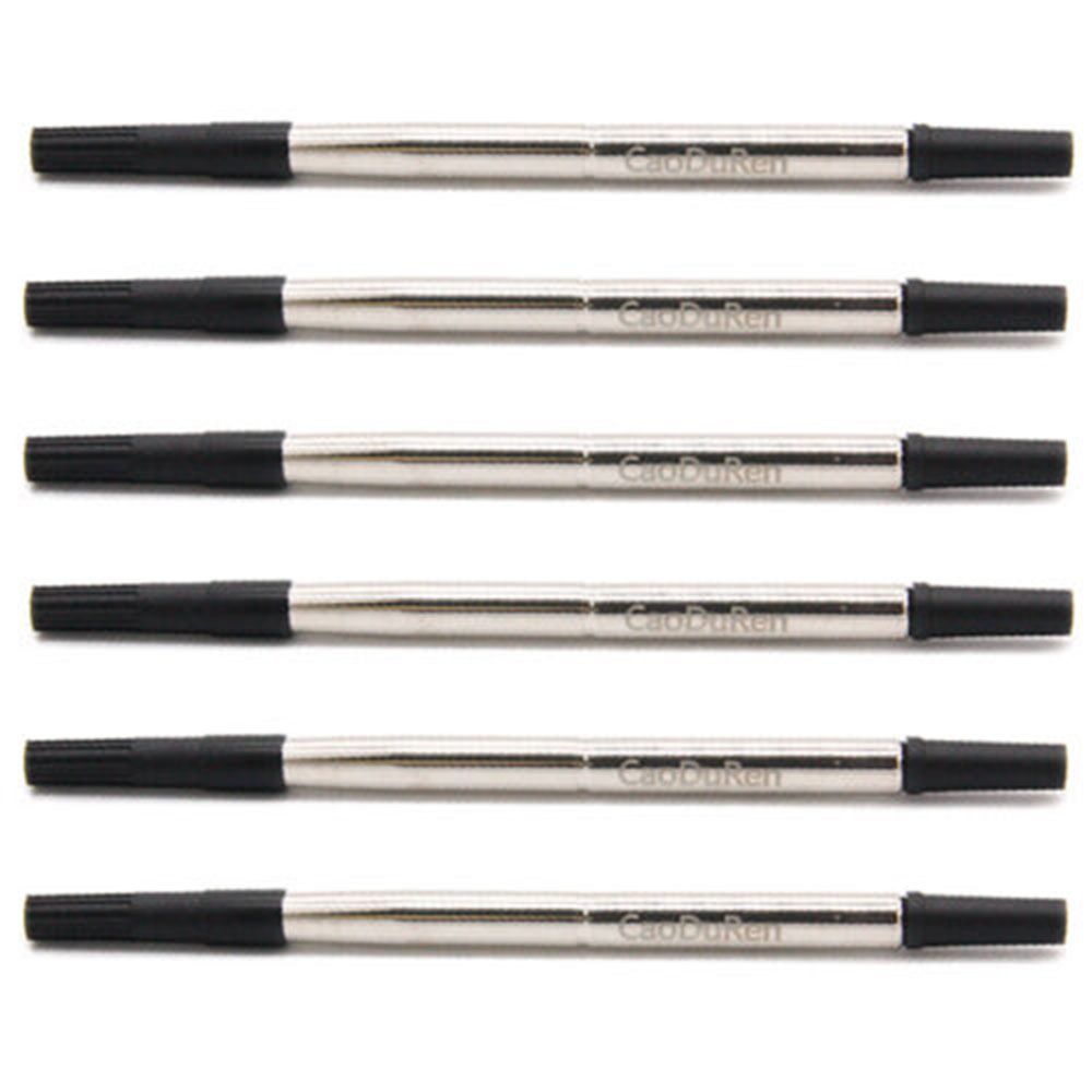 Recambios de bolígrafo Rollerball con punta de 116 mm de largo y 0,5 mm para Parker 3021531 1905323 Tinta alemana: YELLOW