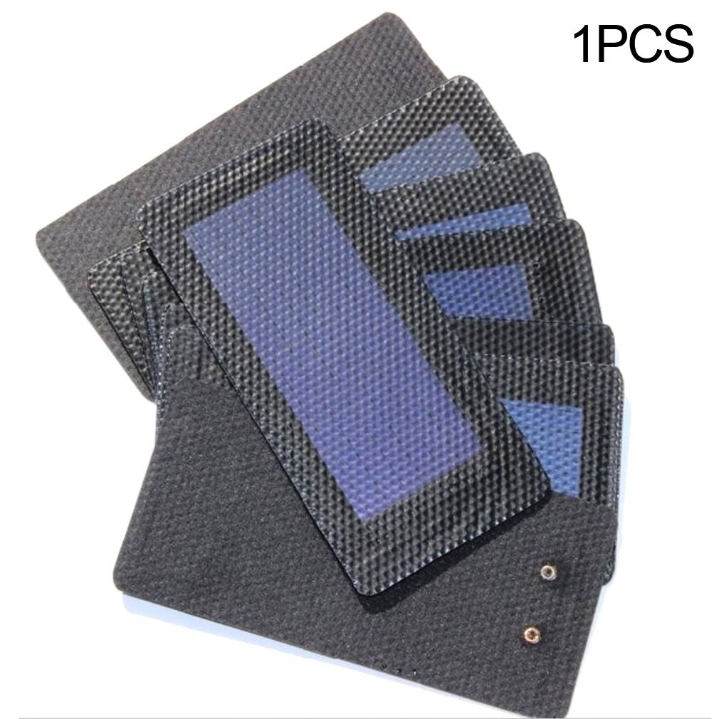 1pc 0.3w 2v vandtæt foldbart solpanel diy battericelle fleksibelt amorft siliciummembran solopladningspanel