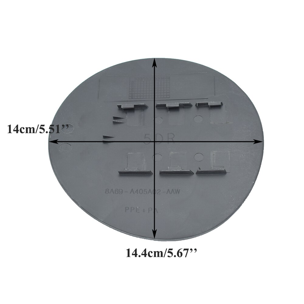 1Pc Voor Ford Fiesta Olie Filler Gas Benzine Tank Cover Deur Flap Cap 1866686