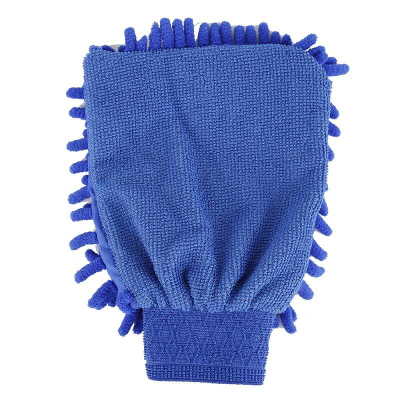 Double Sided Microfiber Washing Hand Gloves Car Window Dust Cleaning Glove Household Cleaning Towel Kitchen Accessories