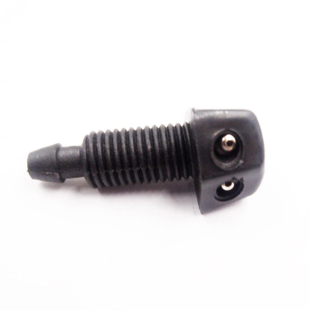 10mm sproeier met schroefdraad voor ruitenwisser voorruit 35*17mm 2 vrachtwagen voorruit zwart