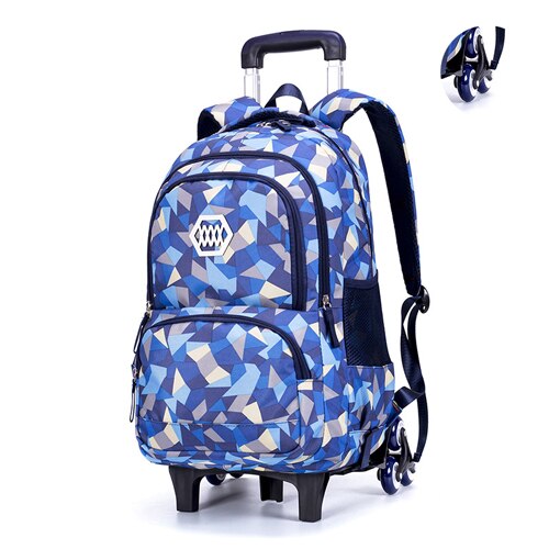 Hot Sale Removable Children School Bags Waterproof for Girls Trolley Backpack Kids Wheeled Bag Bookbag travel luggage Mochilas