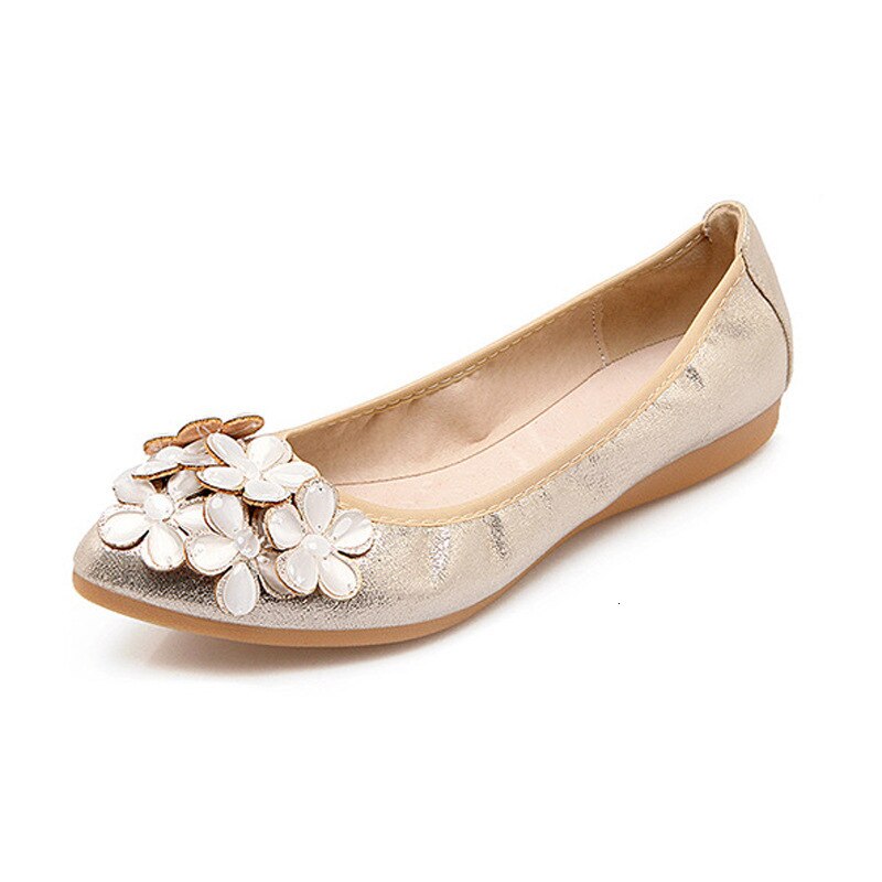 Marderee Autumn Shoes For Women Flat Shoes Foldable Female Ballet Flats Soft Casual Pregnant Ladies Shoes