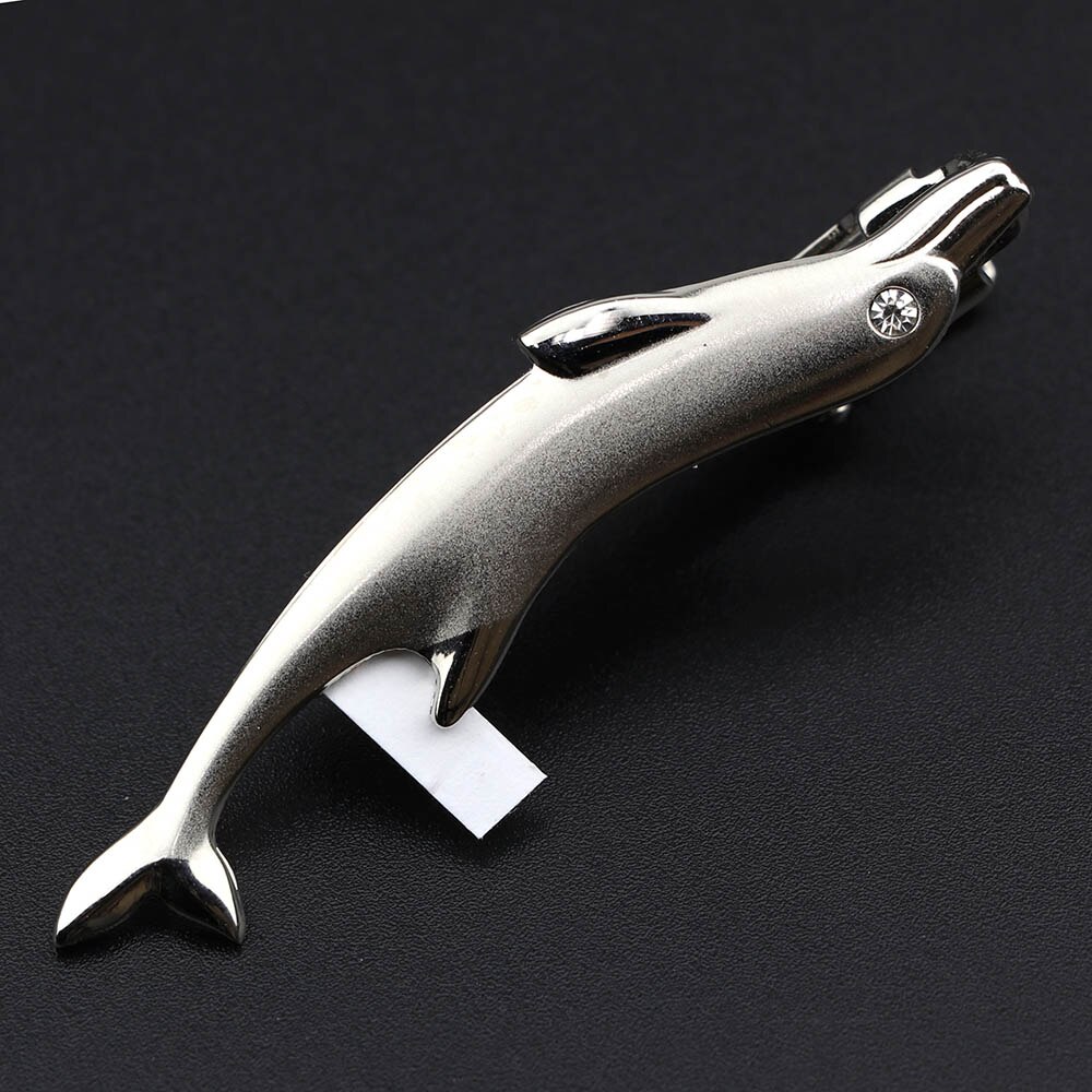 männer Klassische Krawatte Clip Gläser Fisch Flugzeug Gabel Löffel bilden Metall Chrom Edelstahl Stift Schließe Für Geschäft Corbata: 8