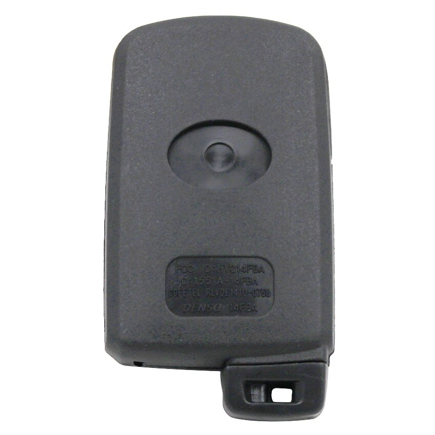 3+1 Button Smart Remote Key Shell Case Fob 4 Button for Toyota Avalon Camry