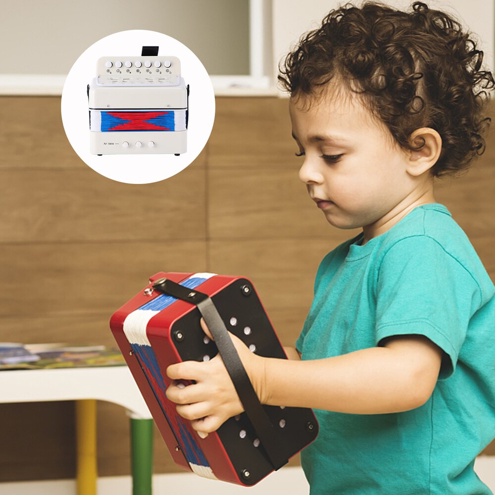 1Pc Premium Beginneral Instrument Accordeon Instrument Voor Kinderen