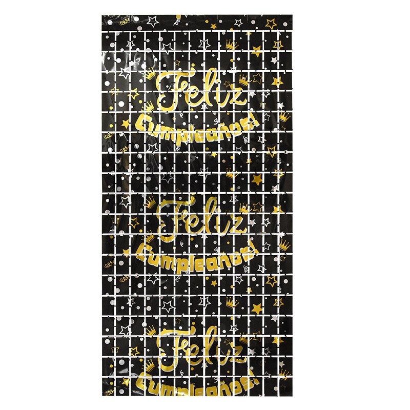 2m*1m Party Backdrop Curtain Metallic Foil Glitter Wall Backdrop Birthday Wedding Party Wall Decoration Photo Zone Backdrop: C01