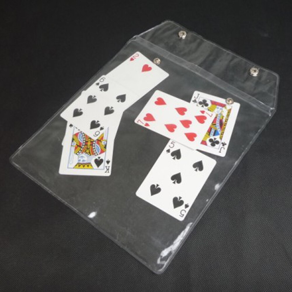 Delux transparent Kraft Tasche Magie Tricks (können bringen waren, wenn tasche tun nicht öffnen) bühnen nah dran hoch Magia Illusion Spielerei Requisiten