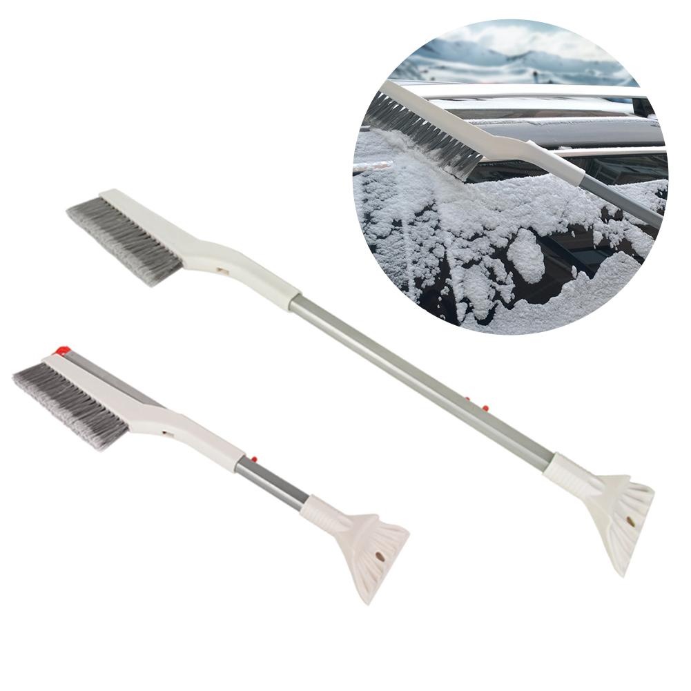 Retractable Winter Auto Vehicle Ice Snow Scraper Multipurpose Long Handle Snow Removal Brush Scraper Ice Snow Removal Tool