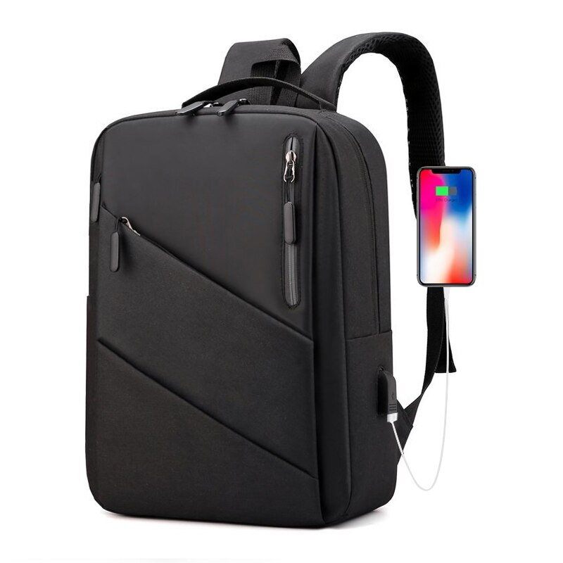 Casual Business Backpack Men Computer Bag Light 15.6 Inch Laptop Backpack Waterproof Oxford Lady Anti-theft Travel Backpack: B-2