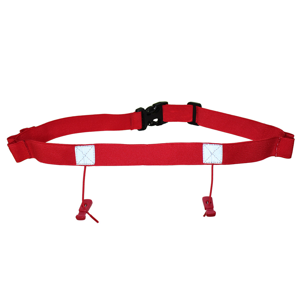 Nummer Riem Outdoor Bib Fietsen Triathlon Unisex Houder Sport Taille Verpakking Polyester Motor Reflecterende Loopwedstrijd