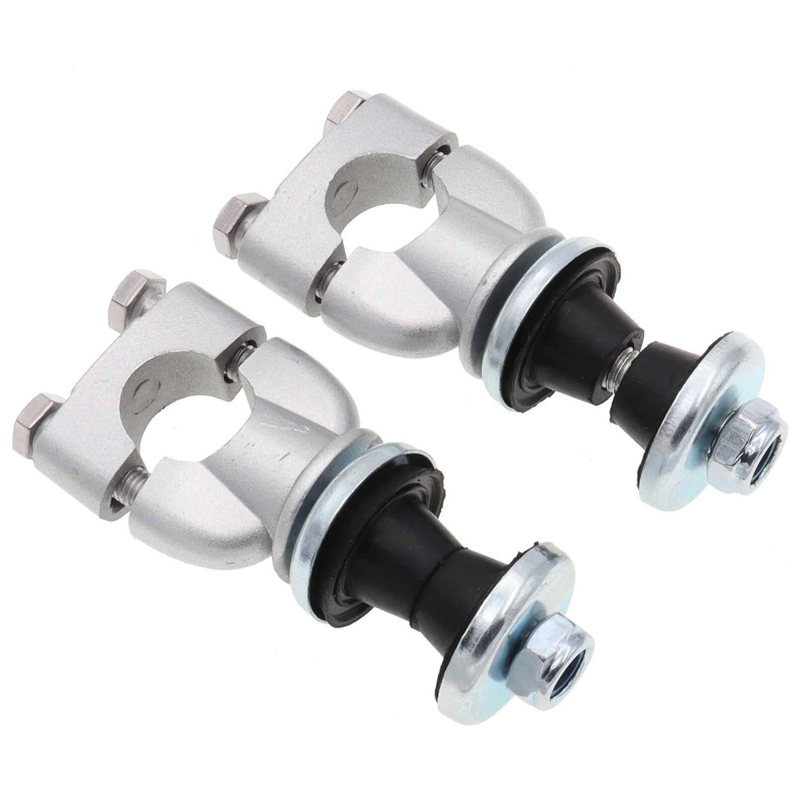 1Pair 7/8" Aluminum Motorcycle Handlebar Risers 22mm Handle Bar Mount Clamps For Dirt Pit Bike Motorbike