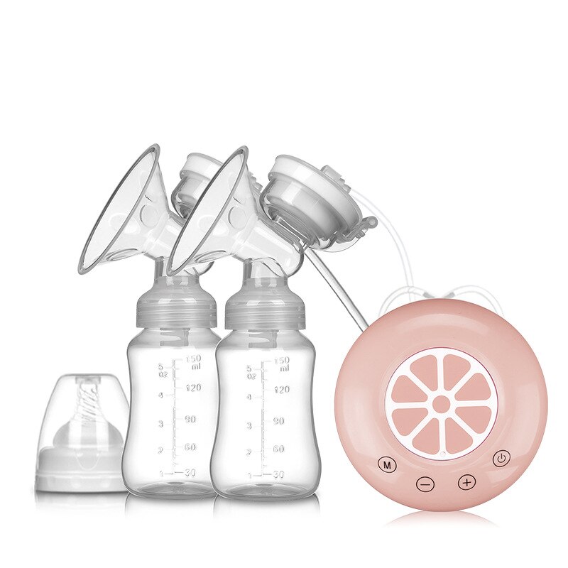 Electric Breast Pump Pumps Puller Suckers Sucker Tire Lait Mothers' Milk Feeding Accessories Humalastor For Office Lady: Pink