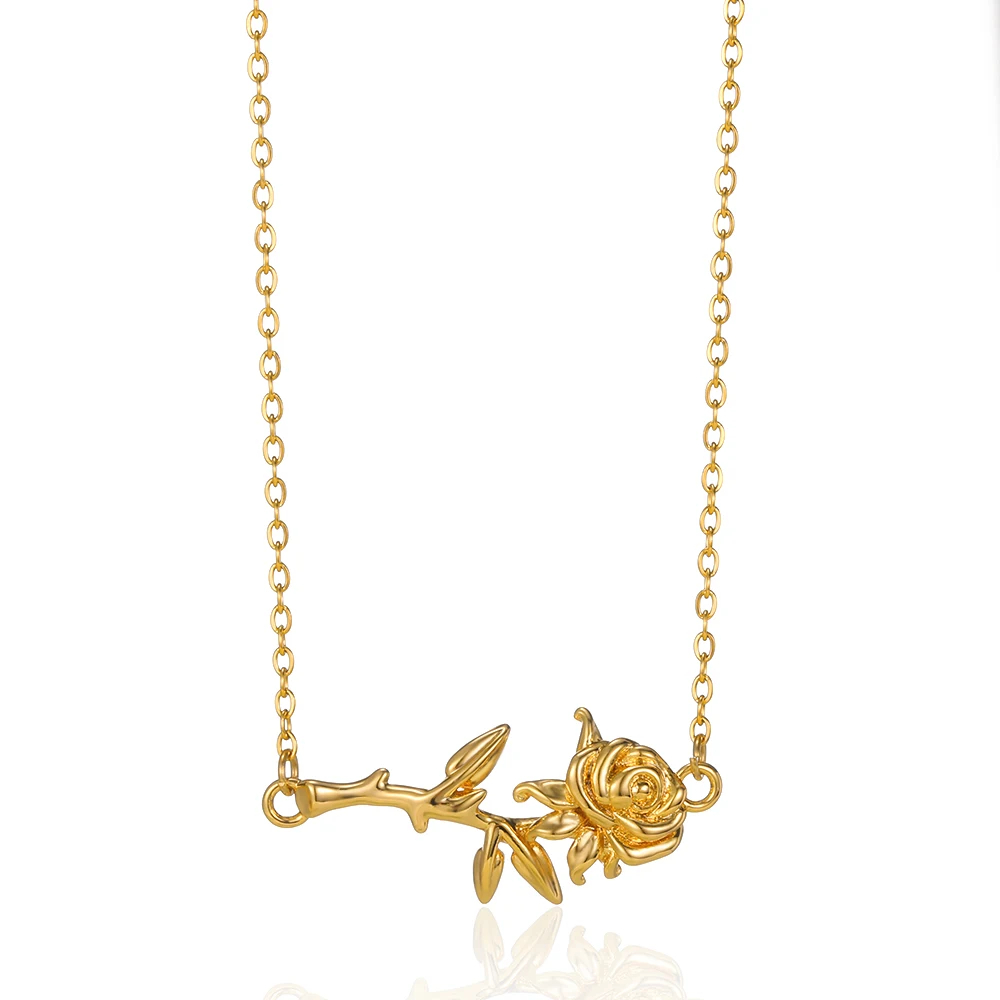 Mode Hart Medaillon Hangers Kettingen Vrouw Rvs Kettingen Maagd Meisjes Sieraden Goud Kleur Ketting Link Accessoires: Black Gun Plated